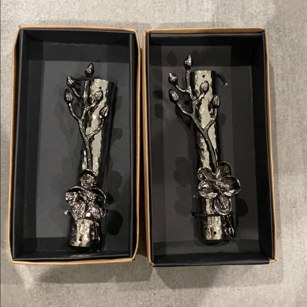 50% OFF. Michael Aram Black Orchid Mezuzah (2)